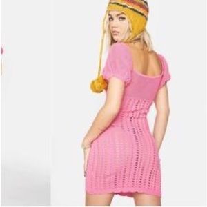Dollskill Overlay Sweater Dress